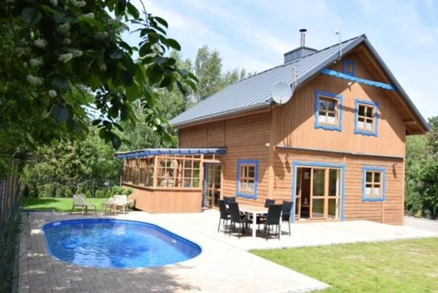 Villa Przystanek Jeziorna 49 Perlino Exterior foto