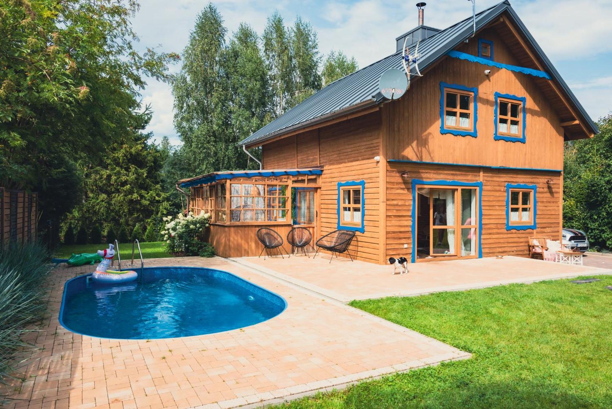 Villa Przystanek Jeziorna 49 Perlino Exterior foto